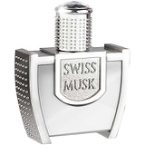 Swiss Musk 45mL Eau de Perfum | Sophisticated and Indulgent with Wood Elements | Perfume for Women and a Cologne for Men | by Oud Fragrance Artisan Swiss Arabian | White Musk Spray