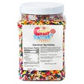 Sarahs Candy Factory Carnival Sprinkles Dessert Topping Decorating Set l Cake Sprinkles l Cupcake Sprinkles l Decorating Ice Cream in Resealable Container, 3Ib