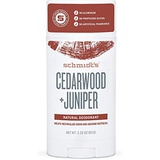 Schmidts Deodorant, Deodorant Stick Cedarwood Juniper, 3.25 Ounce