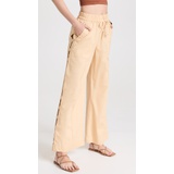 Sea Sia Solid Side Cut Out Pants