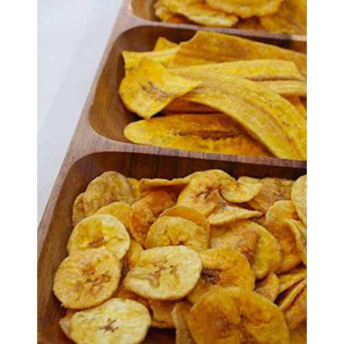  GLUTEN FREE - Roasted Plantain Chips - Mixed Pack of Shegraa Natural Snacks, Non-GMO, Kosher, Vegan - 15oz Pack of 3