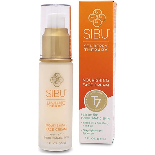  SIBU Nourishing Face Cream, Sea Buckthorn, 1 oz