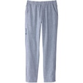 Silverts Plus Size Side Zip Linen Look Pants