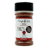 Simple Girl BBQ Seasoning - Sugar Free - Natural Herbs and Spices - Carb Free - Gluten Free - MSG Free - Diabetic Friendly - Compatible With Most Low Calorie Diets