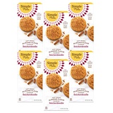 Simple Mills Almond Flour Snickerdoodle Cookies, Gluten Free and Delicious Soft Baked Cookies, Organic Coconut Oil, Good for Snacks, Made with whole foods, 6 Count (Packaging May V