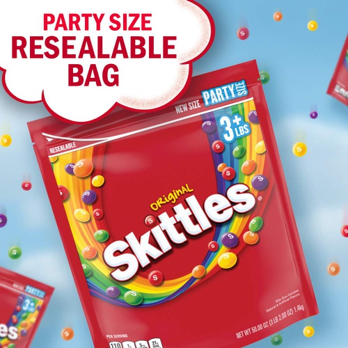  Skittles, Original Fruity Candy Party Size