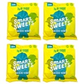 Smart Sweets Stevia Sweetened Sour Buddies Gummy Vegan & Gluten Free Candy Low Sugar, Low Carbs Pack of 4 (1.8 Ounce)