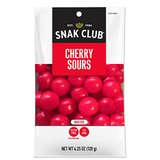 Snak Club Cherry Sours, 4.25 ounce bags, (Pack of 12)