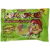 Sour Jacks Soft & Chewy Sour Candy 24 units 1 Box