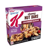 Special K Chewy Nut Bars, Cranberry Almond, Gluten Free, 6.96 oz (Pack of 8)