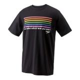 Speedo Womens T-Shirt Short Sleeve Crew Neck Pride Graphic