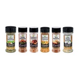 Spice Supreme Supreme Spice Starter Set with 6 Essential Spices for Cooking Basics  6 Piece Spice Gift Set Includes Italian Seasoning, Garlic Pepper, Poultry, Steakhouse, Taco and French Fry Se