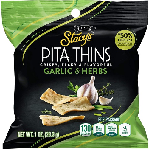  Stacys Flavored Pita Chips, 24 count