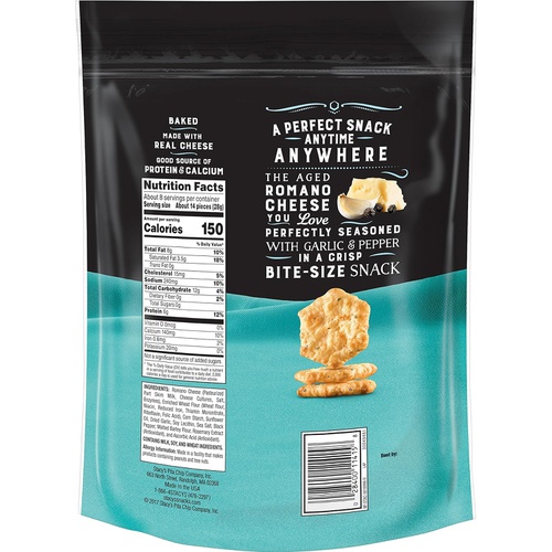  Stacys Cheese Petites Cheese Snack, Parmesan & Rosemary, 7.5 Ounce Bag, 2 Pack