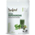 Sunfood Superfoods Sunfood Super Greens Powder Organic Blend Green Superfood Chlorophyll Rich, Protein & Fiber Spirulina & Chlorella 1st Ingredients 8 oz Bag