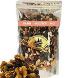 Superior Nut Chicago Brain Booster Nut Seed and Fruit Mix - walnuts, almonds, peanuts and a touch of sweetness from dried cranberries, blueberries, and chocolate. (1.75 pound bag)