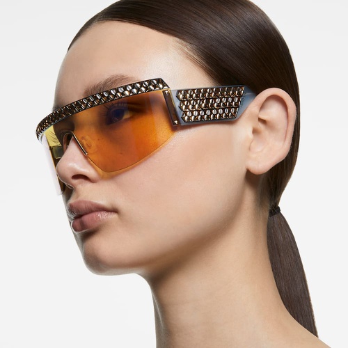 스와로브스키 Swarovski Sunglasses, Mask, Gradient tint, SK0363 30X, Blue