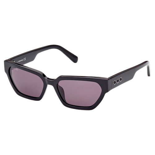 스와로브스키 Swarovski Sunglasses, Narrow cat-eye, SK0348 01A, Black