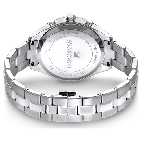 스와로브스키 Swarovski Octea Lux Sport watch, Swiss Made, Metal bracelet, Purple, Stainless steel