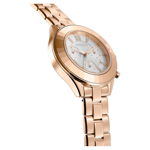 스와로브스키 Swarovski Octea Lux Sport watch, Swiss Made, Metal bracelet, Rose gold tone, Rose gold-tone finish