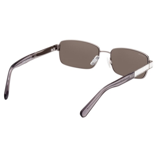 스와로브스키 Swarovski Sunglasses, Mirror, SK0389 14C, Silver tone