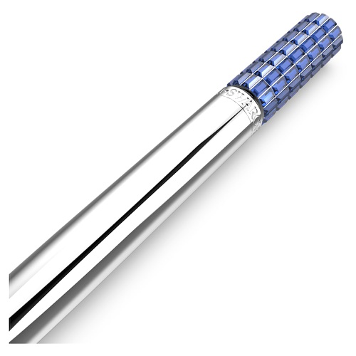 스와로브스키 Swarovski Ballpoint pen, Blue, Chrome plated