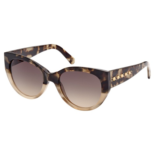 스와로브스키 Swarovski Sunglasses, Cat-eye shape, SK0372 56F, Multicolored