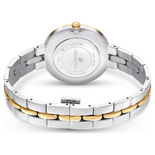 스와로브스키 Swarovski Cosmopolitan watch, Swiss Made, Metal bracelet, Black, Mixed metal finish