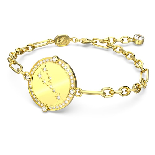 스와로브스키 Swarovski Zodiac bracelet, Taurus, Gold tone, Gold-tone plated