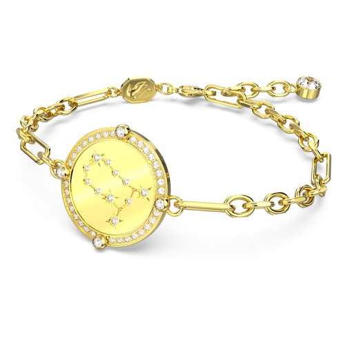 스와로브스키 Swarovski Zodiac bracelet, Gemini, Gold tone, Gold-tone plated