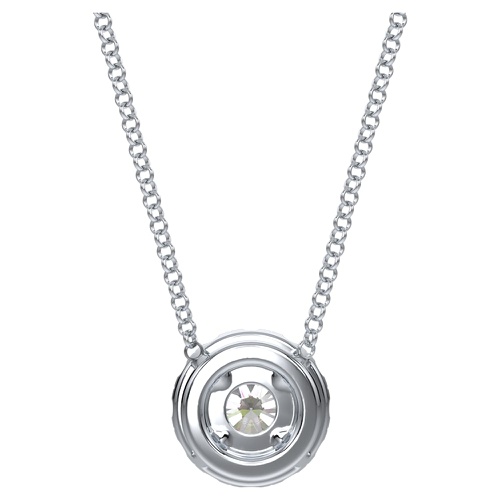 스와로브스키 Swarovski Signature pendant, Diamond TCW 0.50 carat, Center Stone 0.40 carat, 14K white gold