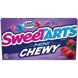 SweeTARTS Mini Chewy Candy, Berry, 3.75 oz (Pack of 12)