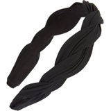 Tasha Wave Fabric Headband_BLACK
