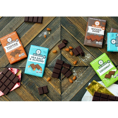  Taza Chocolate Organic Amaze Bar 95% Stone Ground, Wicked Dark, 2.5 Ounce (10 Count), Vegan