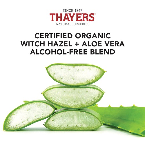  THAYERS Alcohol-Free Cucumber Witch Hazel Facial Toner with Aloe Vera Formula - 12 oz
