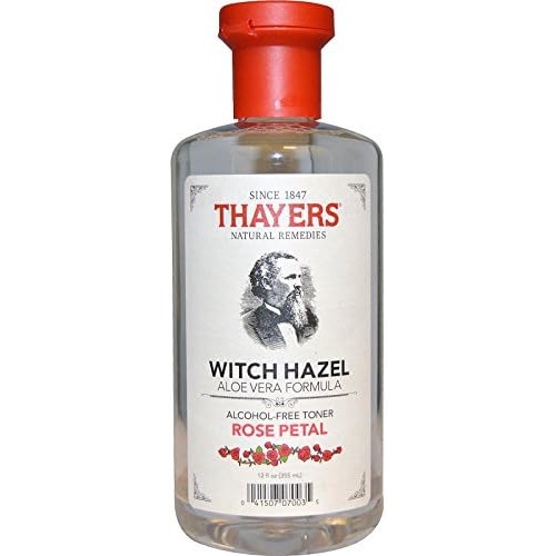  THAYERS Rose Petal Witch Hazel Toner - Alcohol Free & Organic Aloe Vera