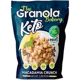 The Granola Bakery Keto Candied Macadamia | Low Carb Keto Nut Snack | 2g Net Carb, Low Sugar | Small Batch, Hand Crafted | Cinnamon, 9.5 Ounces