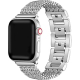 The Posh Tech Multi Chain Apple Watch Bracelet_SILVER