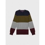 TOMMY ADAPTIVE Stripe Crewneck Sweater