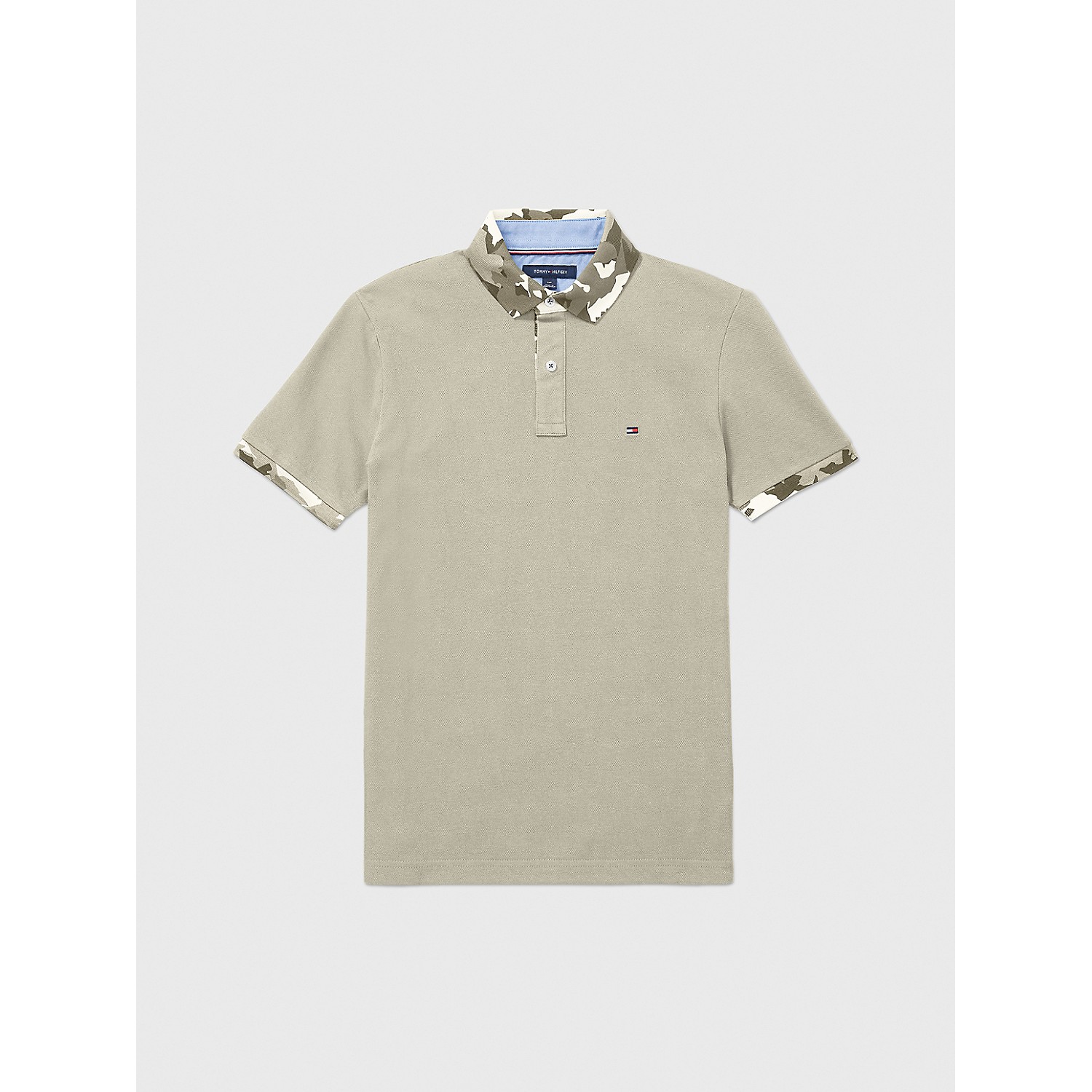 TOMMY ADAPTIVE Custom Fit Solid Polo