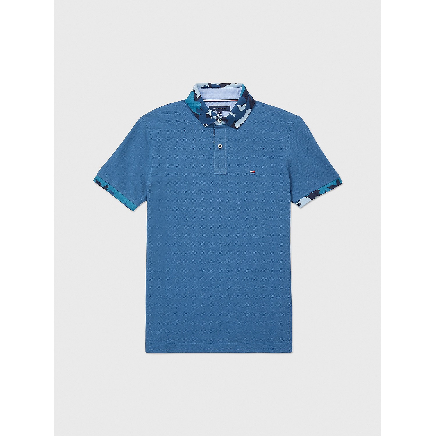 TOMMY ADAPTIVE Custom Fit Solid Polo