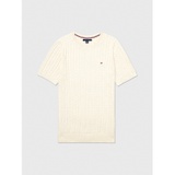 TOMMY ADAPTIVE Short-Sleeve Cable Knit Sweater