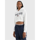 TOMMY JEANS Retro Logo Cropped Hoodie