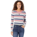 Tommy Jeans Long Sleeve Striped Rib Sweater