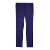 NAVY SUPER SKINNY FIT PINSTRIPE SUIT TROUSERS