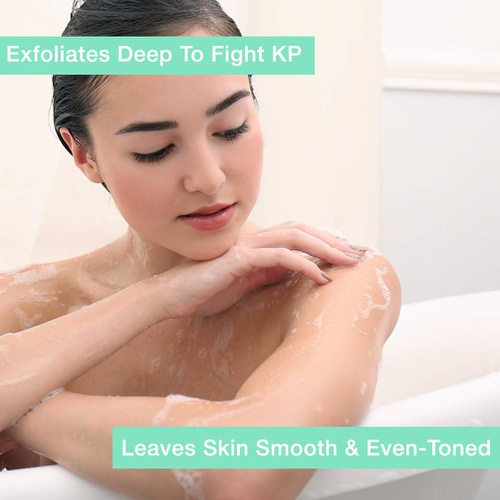  TOUCH Keratosis Pilaris & Acne Exfoliating Body Wash Cleanser Plus Moisturizing Body Lotion