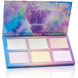 TZ COSMETIX - Aurora Borealis 6 Colors Highlighter / Glow Kit - Wet Soft Cream Powder Illuminating Makeup Palette - with Rainbow Star Box tz-6fb
