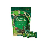 Tamrah Chocolate Covered Dates with Milk Chocolate Mint Zipper Bag (100gm) - Healthy Fruit Snacks - Holiday Gift for Kids and Adults