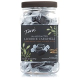 Taras All Natural Handcrafted Gourmet Black Licorice Caramel: Small Batch, Kettle Cooked, Creamy & Individually Wrapped - 20 Ounce