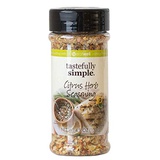 Tastefully Simple Citrus Herb Seasoning - Perfect for Beef, Chicken, Fish, Pork, Vegetables and Everything in Between - Supports Paleo and KETO Lifestyles - 4.6 Oz